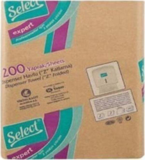 Select Expert Z Katlama Havlu 200'Lü - Image 1