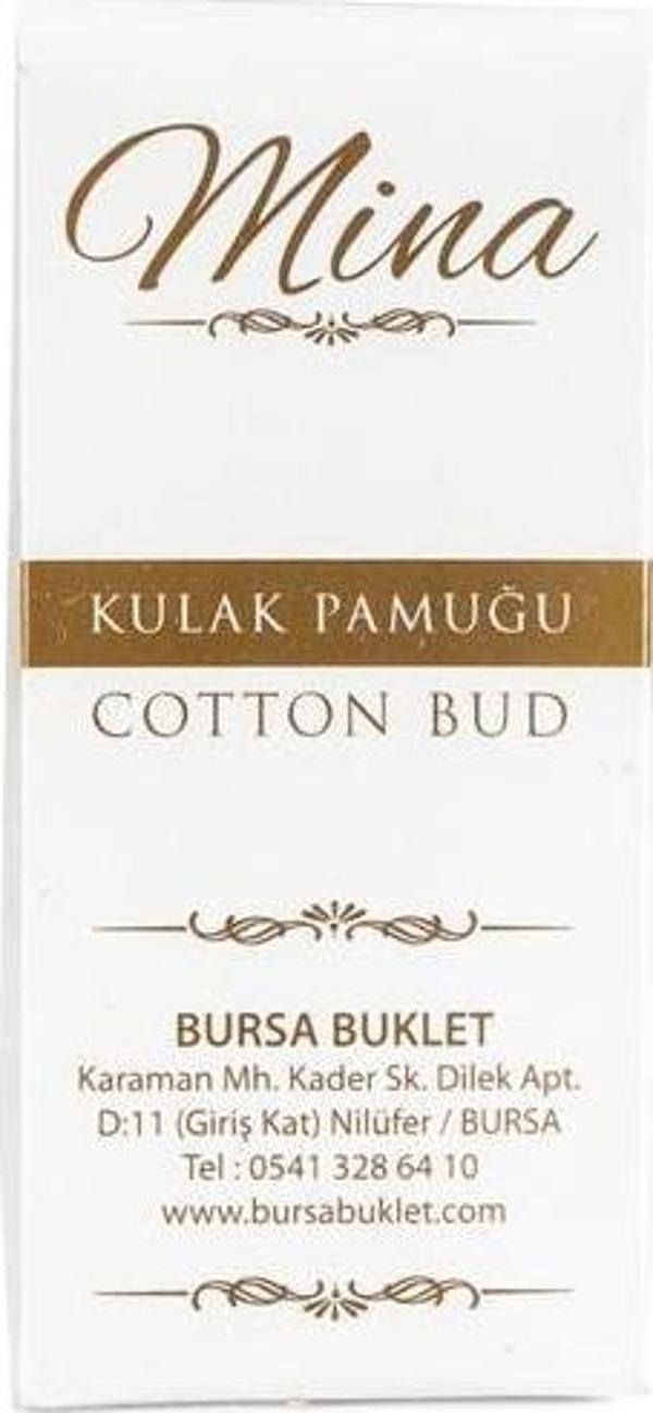 Mina Bursa Buklet Otel Kulak Çubuğu 1 Koli 150 Adet - Image 1