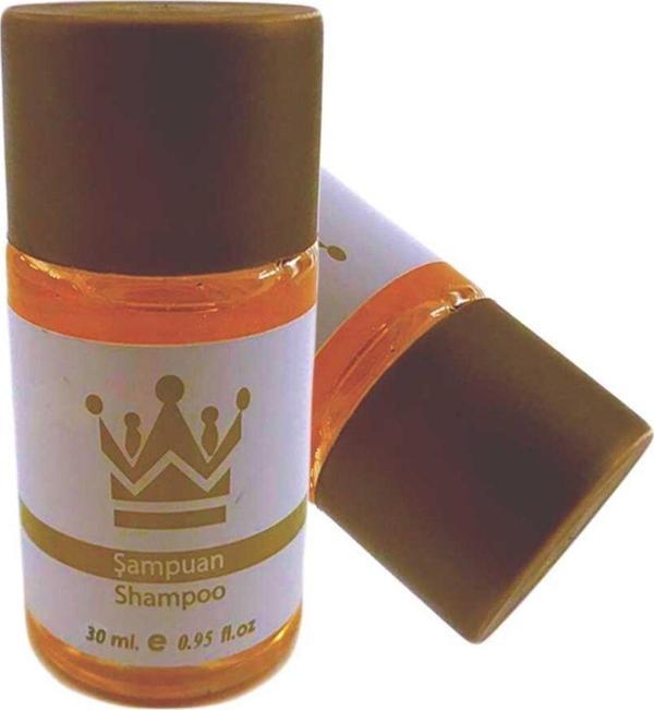 Private 2500 Çift Geniş Kapak Standart Otel Tipi Mini Duş Şampuanı 30 Ml Silindir Şişe Tek Kullan Kullan At - Image 1