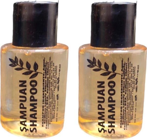 Sarı Buklet Otel 540 Adet Standart Otel Tipi Mini Duş Şampuanı 30 Ml Silindir Şişe - Image 1