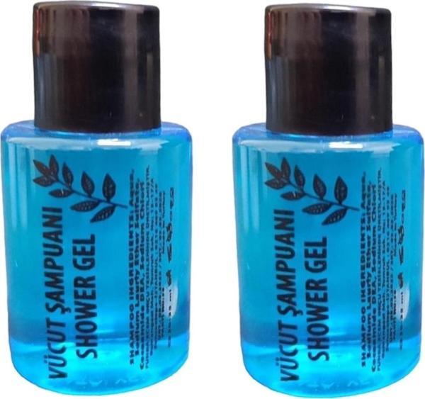 Sarı Buklet Otel 540 Adet Standart Otel Tipi Mini Vücut Şampuanı 30 Ml Silindir Şişe - Image 1