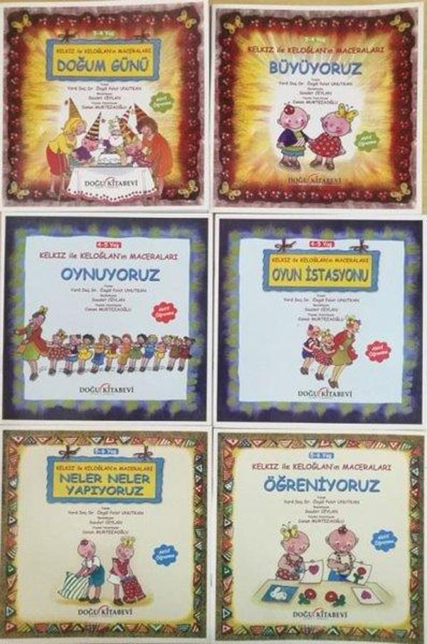 Okul Öncesi Aktif Öğrenme Seti-6 Kitap Takım - Doğu Kitabevi - Image 1