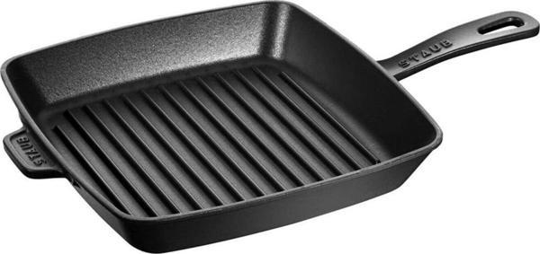 Staub Döküm Amerikan Izgara Tava 26 X 26 Cm Siyah - Image 1