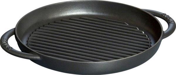Staub Döküm Izgara Çift Kulp Siyah 26 Cm - Image 1