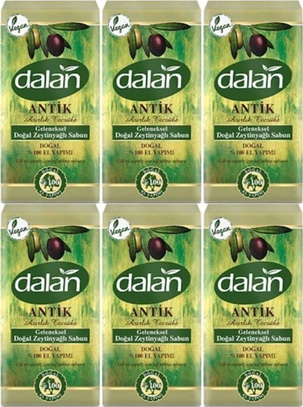 Dalan Antik Zeytinyağlı El Yapımı Doğal Sabun 900 Gr X 6 Adet - Image 1