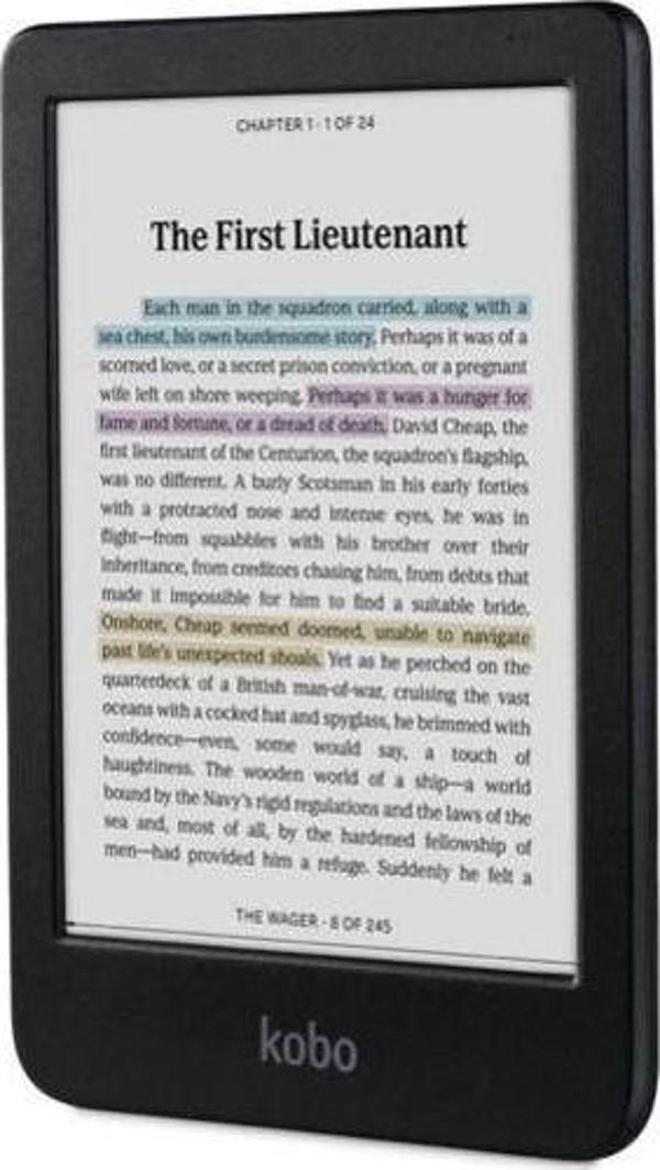 Kobo Clara Colour E-Reader Siyah - Image 1