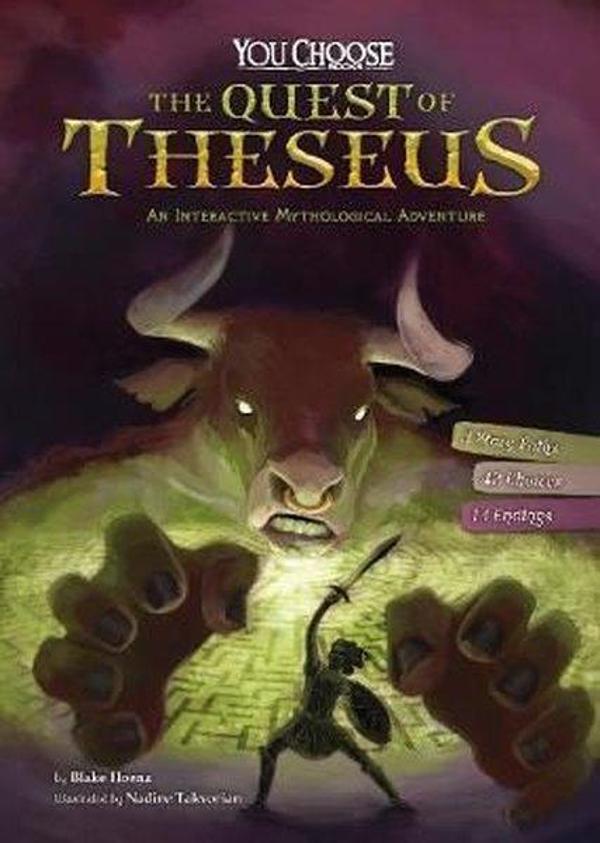 You Choose: Ancient Greek Myths: The Quest of Theseus: An Interactive Mythological Adventure - Raintree - Image 1