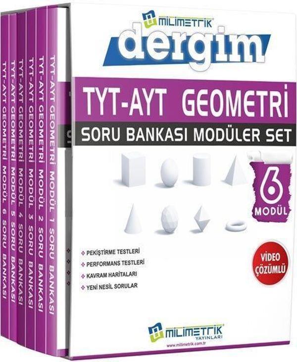 TYT AYT Geometri Sınav Koçu Soru Bankası Seti Eğitim Dünyası Yayınları - Akm Kitap - Image 1