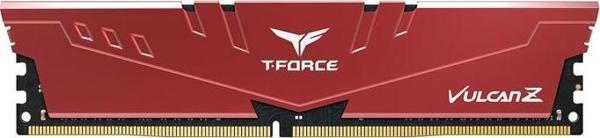 Team T-Force Vulcan Z Red 16GB(1x16GB) 3200Mhz CL16 DDR4 Gaming Ram (TLZRD416G3200HC16F01) - Image 1