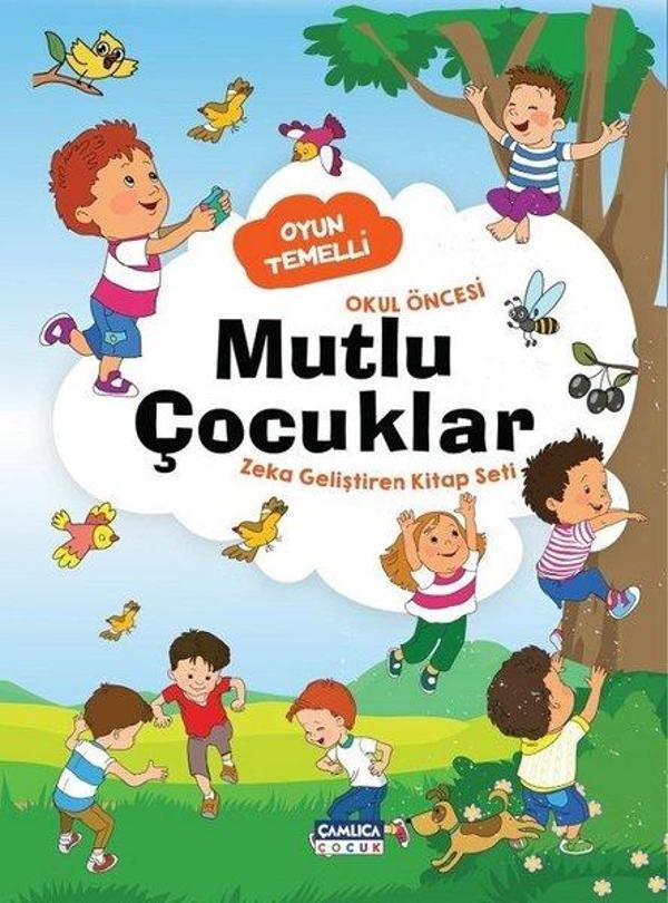 Mutlu Çocuklar - Zeka Geliştiren Kitap Seti - Okul Öncesi Oyun Temelli - Çamlıca Çocuk Yayınları - Image 1