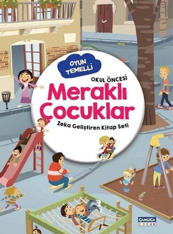 Meraklı Çocuklar - Zeka Geliştiren Kitap Seti - Okul Öncesi Oyun Temelli - Çamlıca Çocuk Yayınları - Image 1