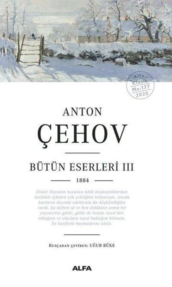 Anton Çehov Bütün Eserleri 3 - 1884 - Alfa Yayıncılık - Image 1