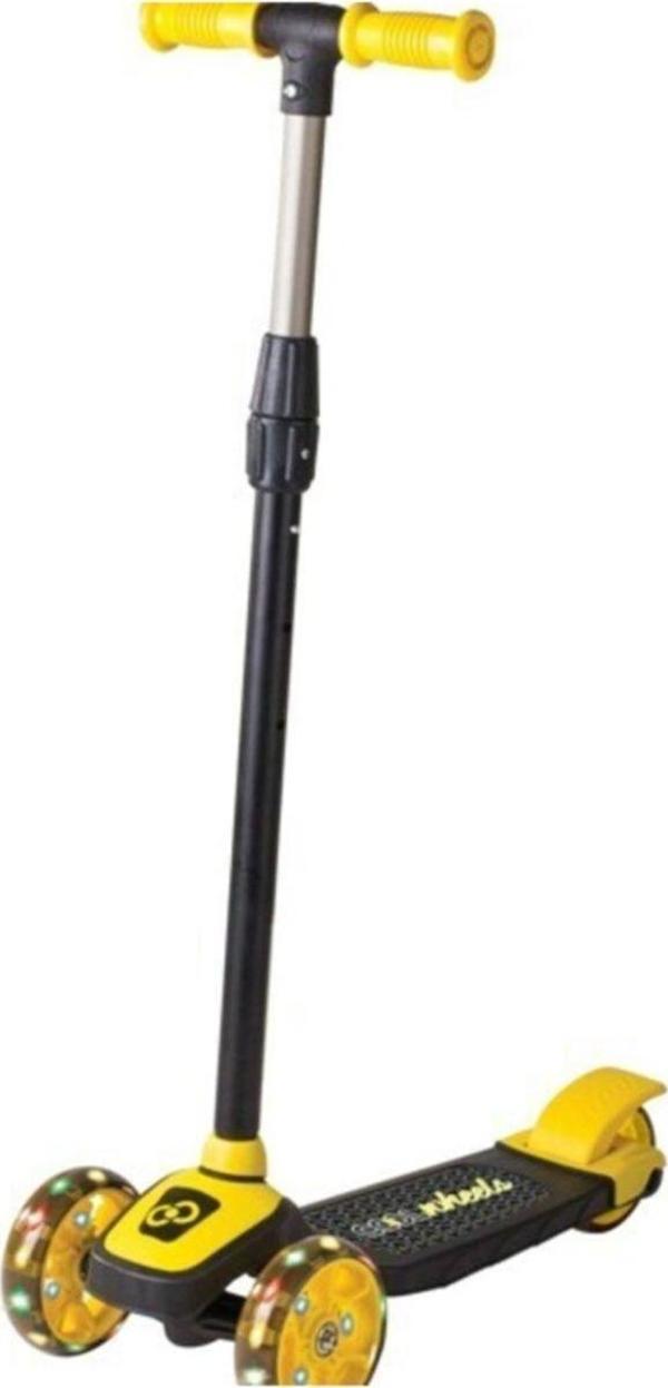 Scooter 3 Yaş Üstü Işıklı Twist Sarı - Image 1