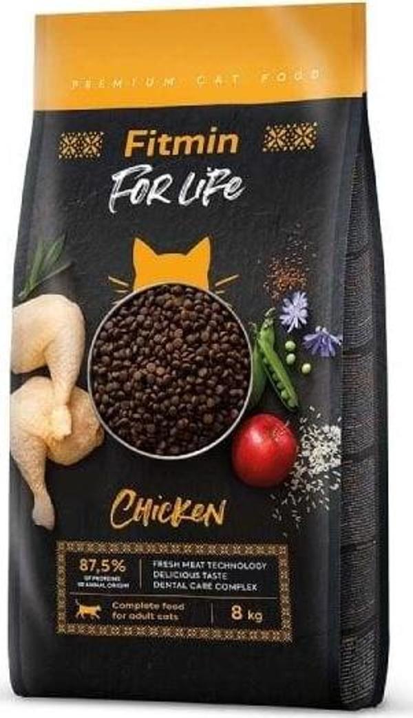 Fitmin For Life Adult Tavuklu Yetişkin Kedi Maması 1.8 Kg - Image 1