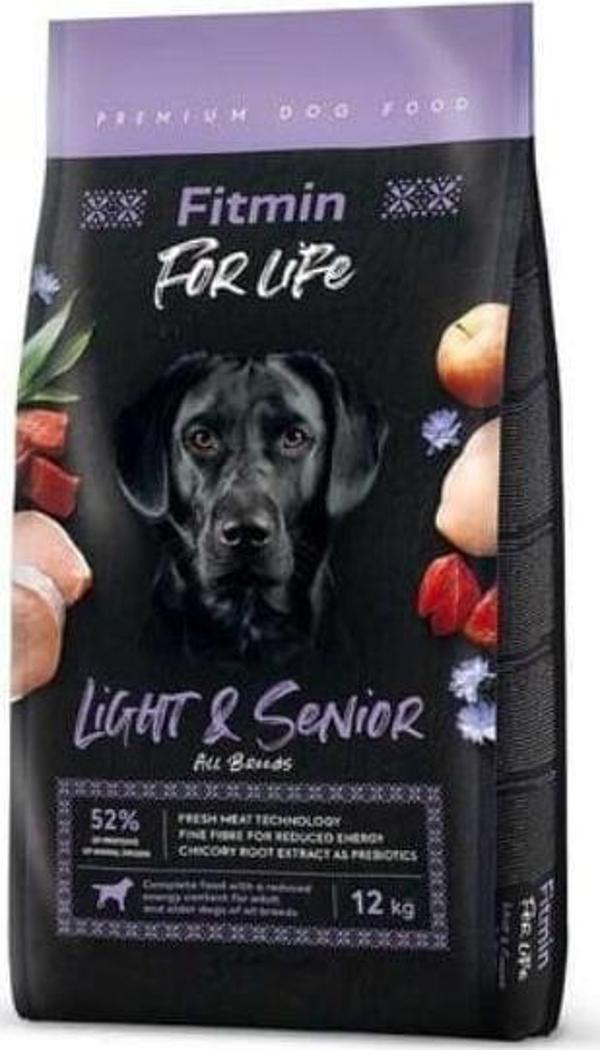 Fitmin For Life Light Tüm Irklar için Kümes Hayvanlı Yaşlı Köpek Maması 12 Kg - Image 1