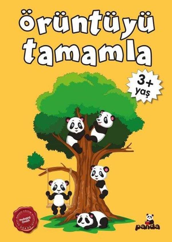 3+ Yaş Örüntüyü Tamamla - Pedagog Onaylı - Panda - Image 1