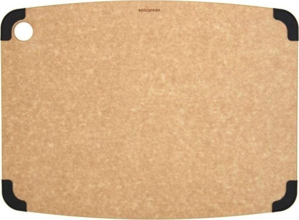 Epicure An 202-18130103 Nonslip Serisi Natural/Siyah Kesme Tahtası - Image 1