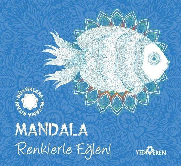 Mandala - Renklerle Eğlen! - Büyüklere Boyama Kitabı - Yediveren Yayınları - Image 1