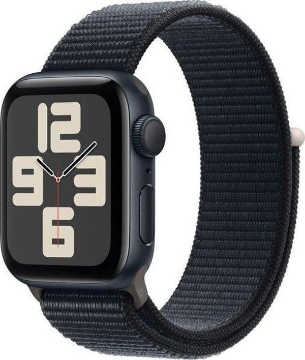 Apple Watch Se Gps Mre03Tu/A 40  Mm Gece Yarısı Alüminyum Kasa Ve Gece Yarısı Spor Loop - Image 1