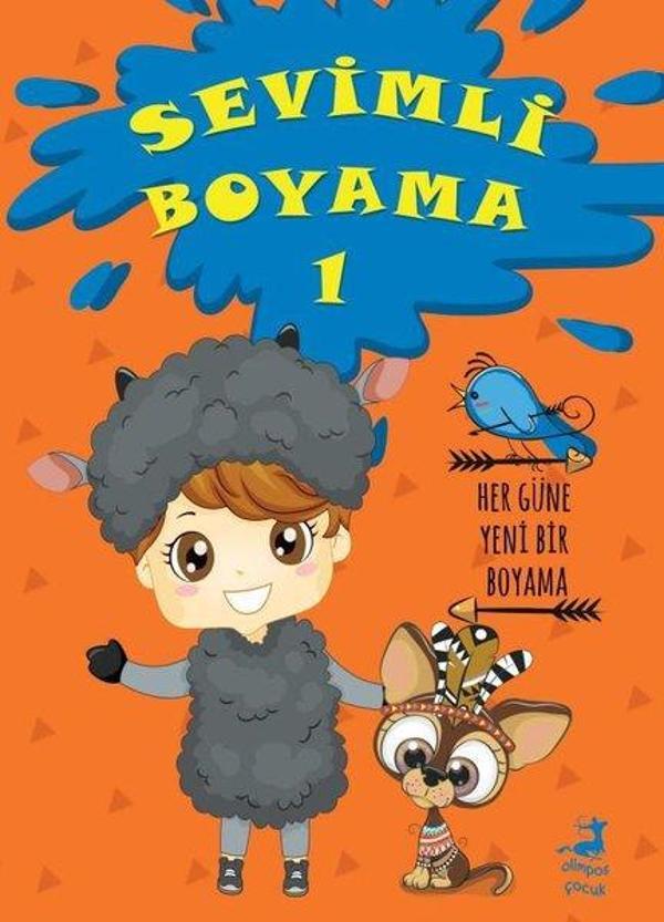 Olimpos Çocuk Sevimli Boyama  -  1 - Olimpos Çocuk - Image 1