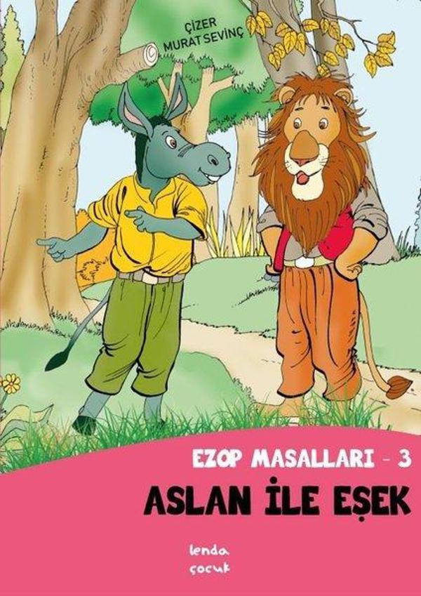 Aslan ile Eşek - Ezop Masalları 3 - Lenda Çocuk - Image 1
