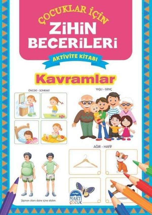 Kavramlar - Çocuklar için Zihin Becerileri Aktivite Kitabı - Martı Yayınları Yayınevi - Image 1