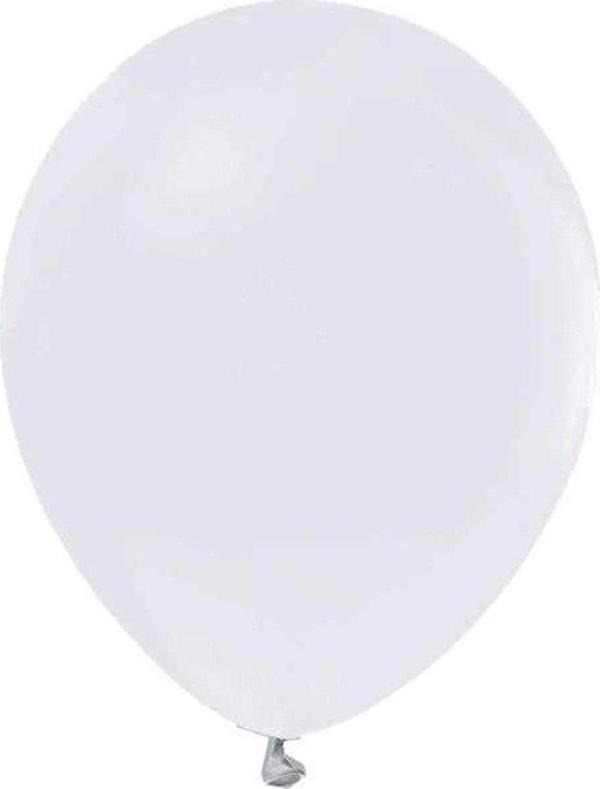 Helyuma Uyumlu Balon Beyaz 12 inch 5 Adet - Image 1
