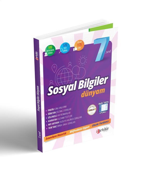 Artıbir Yayınları 7. Sınıf Sosyal Dünyam - Artıbir Yayınları - Image 1