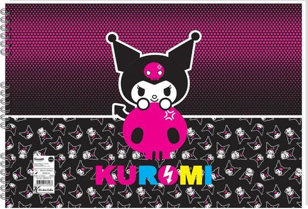 Kuromi 25*35 15 Yp. Spiralli Resim Defteri - Image 1