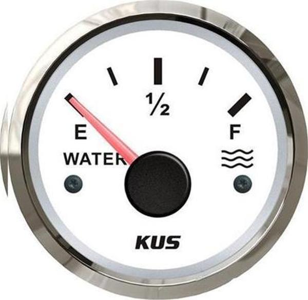 KUS Su Göstergesi 12-24V 0-190 Ohm Beyaz - Image 1