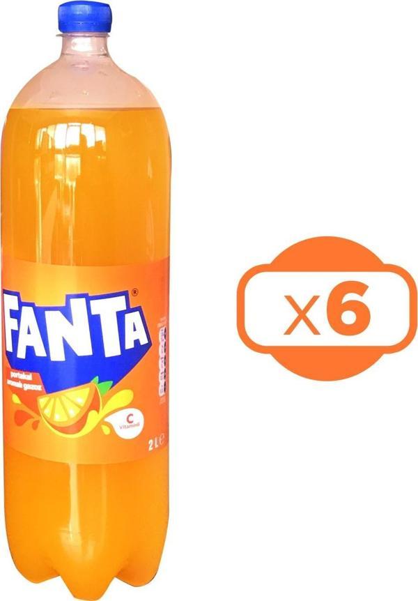Fanta Portakal 2 lt x 6 Adet - Image 1