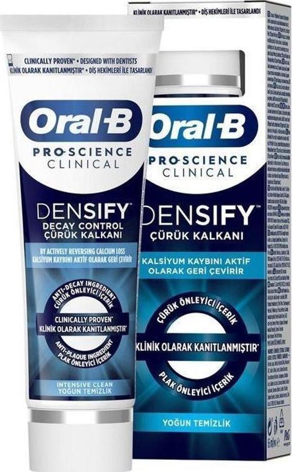 Oral-B Diş Macunu Densıfy Yoğun Temizlik 65 Ml - Image 1