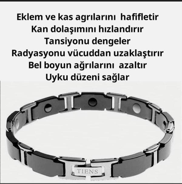 Tiens Özel Tasarım Titanyum Enerji Bilekliği - Image 1