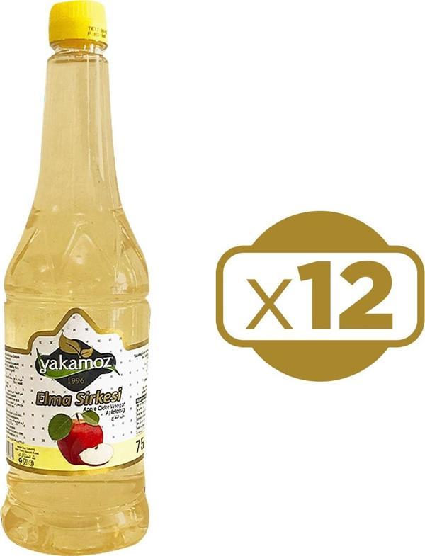Yakamoz Elma Sirkesi 750 ml Pet x 12 Adet - Image 1