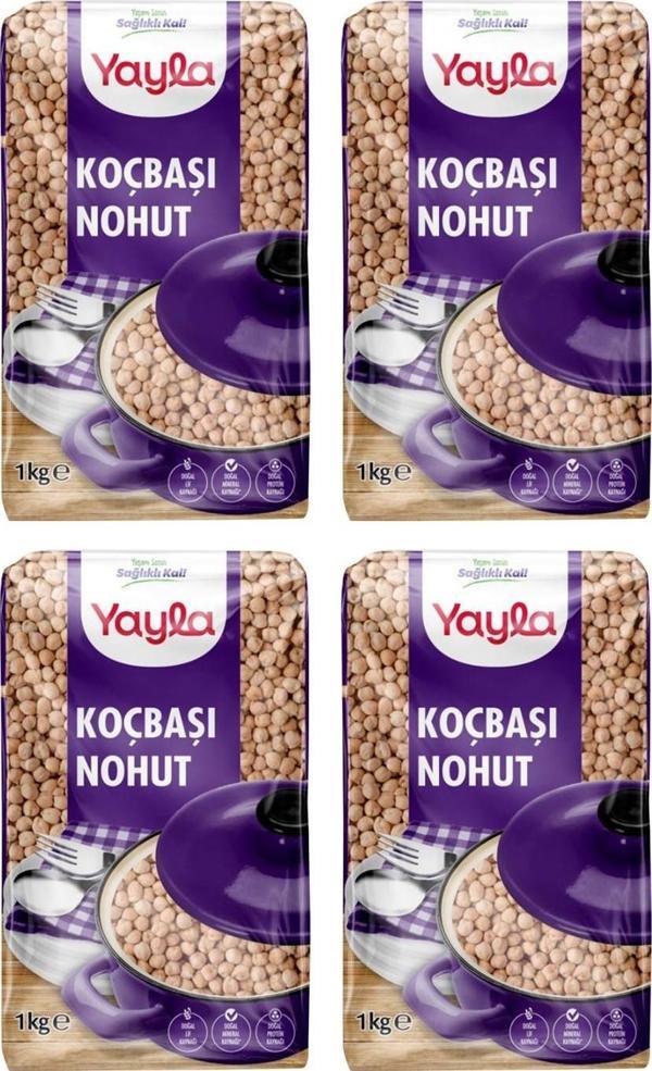 Yayla Koçbaşı Nohut 1000 Gr x 4 Adet - Image 1