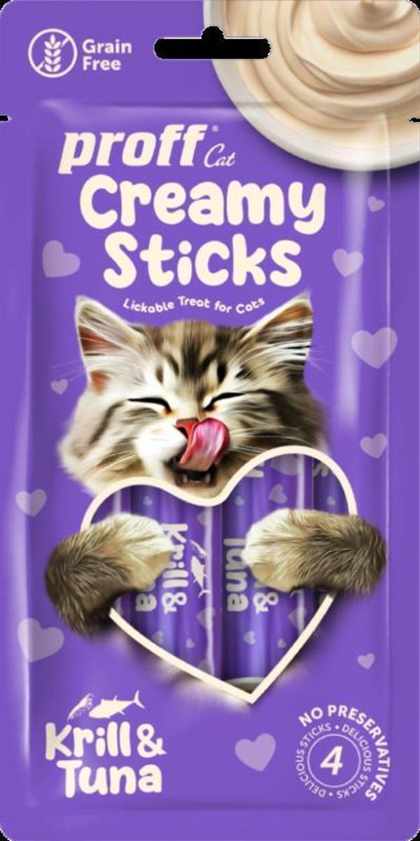 Proff Creamy Ton Balıklı ve Karidesli Kedi Ödülü 4'lü - Image 1