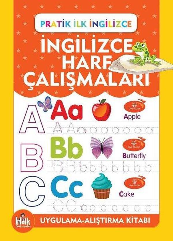 İngilizce Harf Çalışmaları - Pratik İngilizce - Halk Kitabevi Yayınevi - Image 1