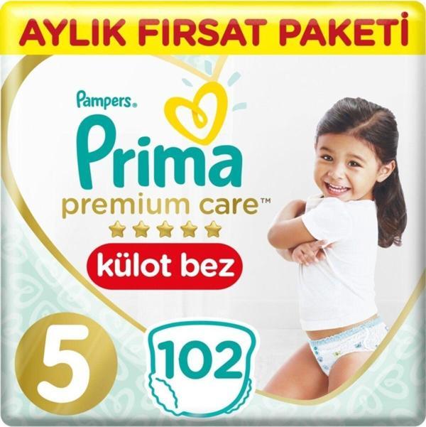 Prima Premium Care Külot Bez 5 Numara 34*3 102 Adet - Image 1