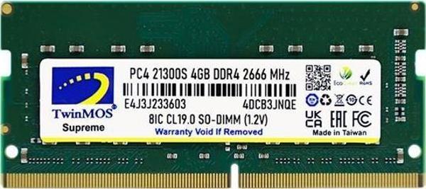 TWINMOS MDD44GB2666N 4GB DDR4 2666MHZ Bellek  - Image 1