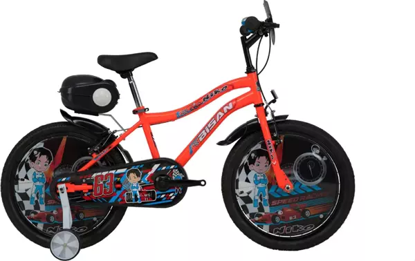 Bisan Niko 20 Jant Çocuk Bisikleti Turuncu Beyaz - Image 1