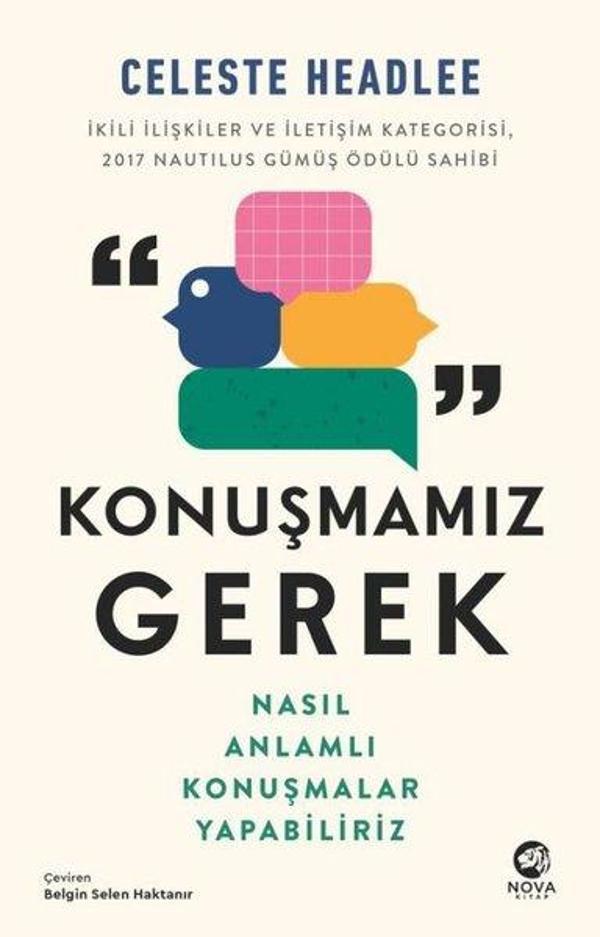 Konuşmamız Gerek - Nasıl Anlamlı Konuşmalar Yapabiliriz - Nova Kitap - Image 1