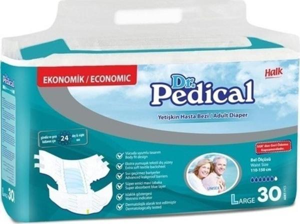 Dr. Pedical Yetişkin Hasta Bezi Large 30'lu - Image 1