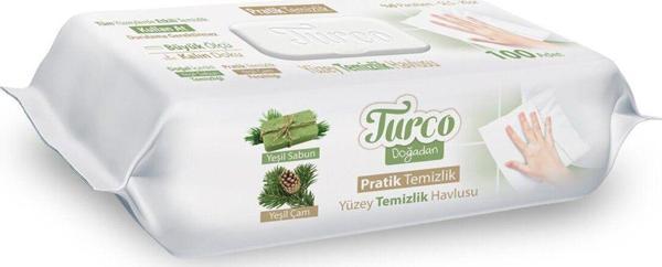 Turco Doğadan Yüzey Temizlik Havlusu 100'lü - Image 1