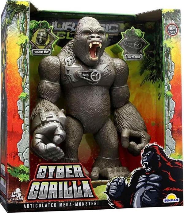 Jurassic Clash Siber Goril 27 Cm. - Image 1