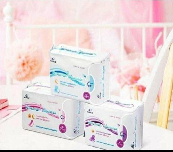 Airiz Hijyenik Organik Ped Seti 3 Paket=48 Adet - Image 1