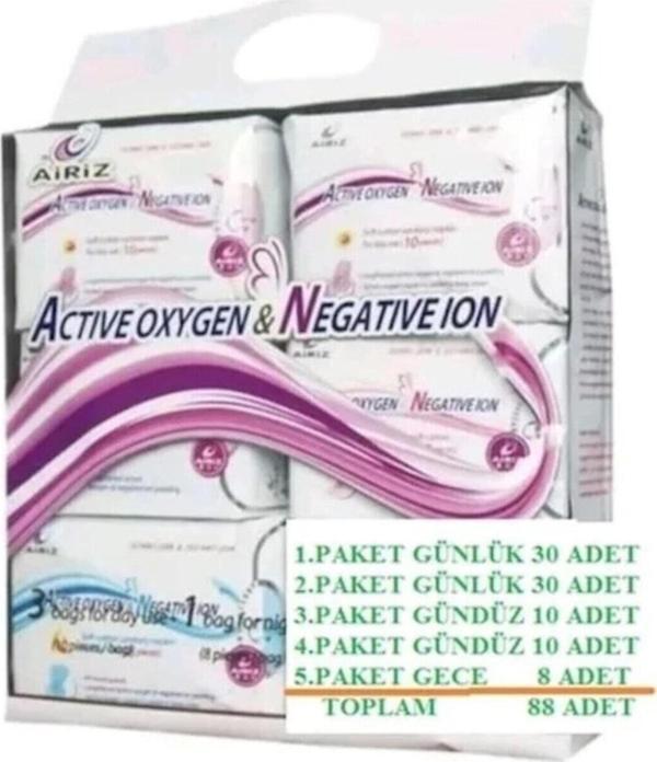Airiz Hijyenik Ped 5'li 88 Adet - Image 1
