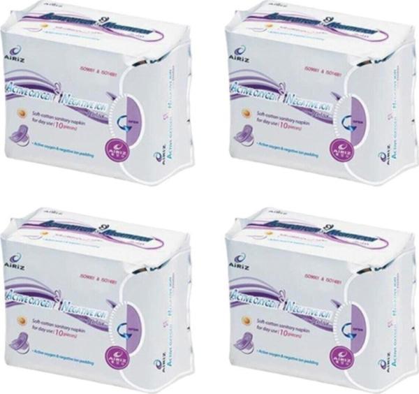 Tiens Airiz Hijyenik Kadın Pedi Seti 10'lu 4 Paket - Image 1