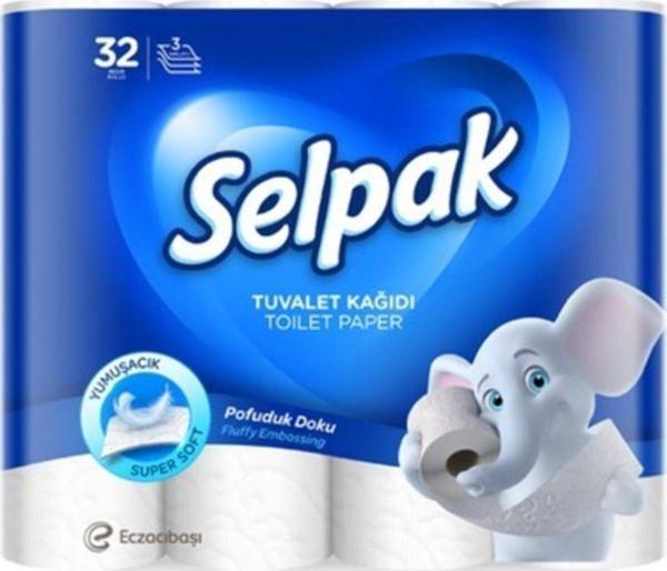 Selpak Tuvalet Kağıdı 32'li Pofuduk Doku - Image 1