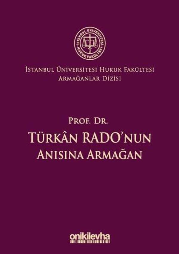 Prof. Dr.Türkan Rado'nun Anısına Armağan - On İki Levha Yayıncılık - Image 1