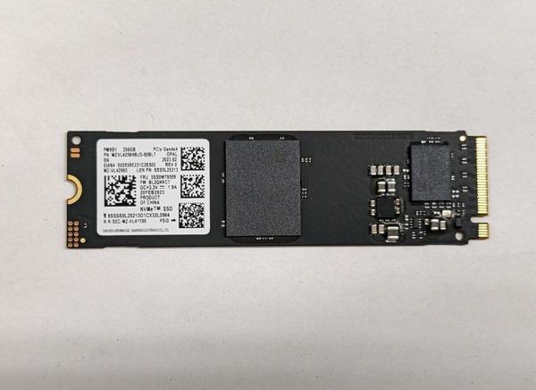 SAMSUNG 256GB PM9B1 MZ-VL42560  PCIe 3.0 x4 NVMe 2280 M.2 SSD - Image 1